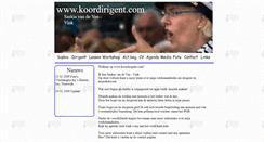 Desktop Screenshot of koordirigent.woonthier.nl